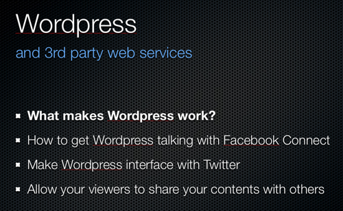 jason tucker - wordpress 3rd party web services