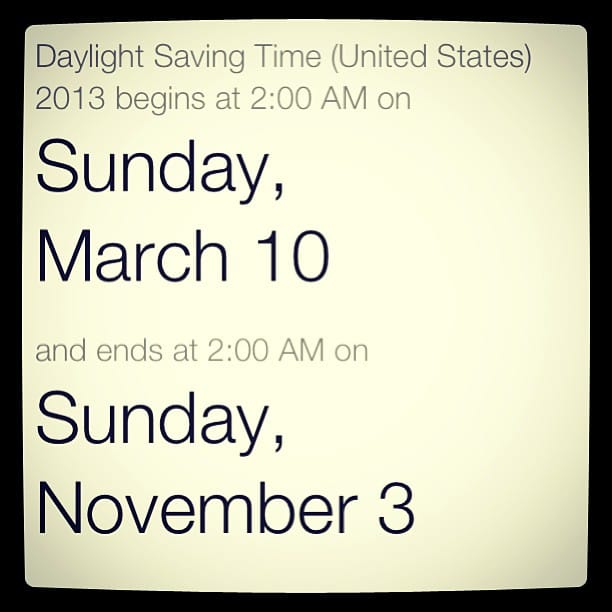 Time Change PSA, thanks Google!