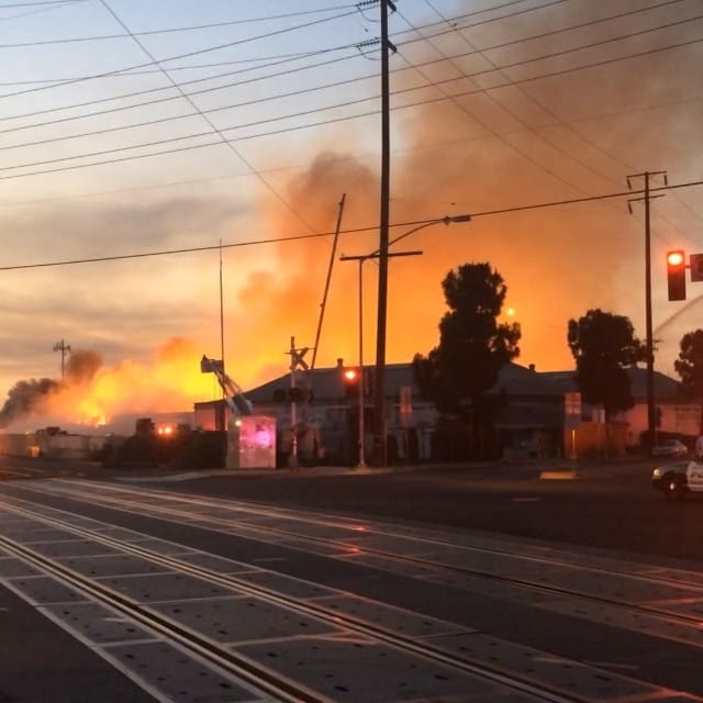 More of the fire in Santa Fe Speings