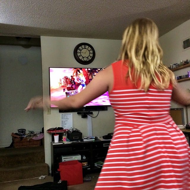 "I just need somebody to love" - playing Dance Central with my kiddo