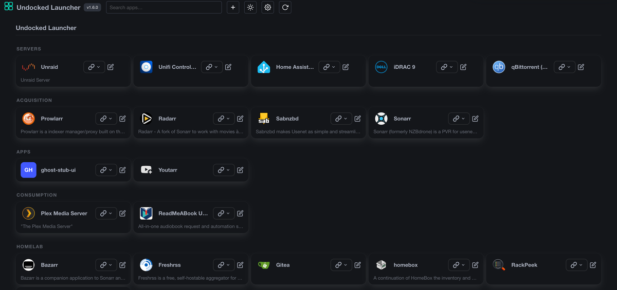 Why I Ditched Heimdall and Homepage for a Custom Docker Container Launcher Feature image