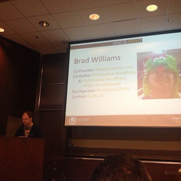 Hey look it's @williamsba #wcmia Post image