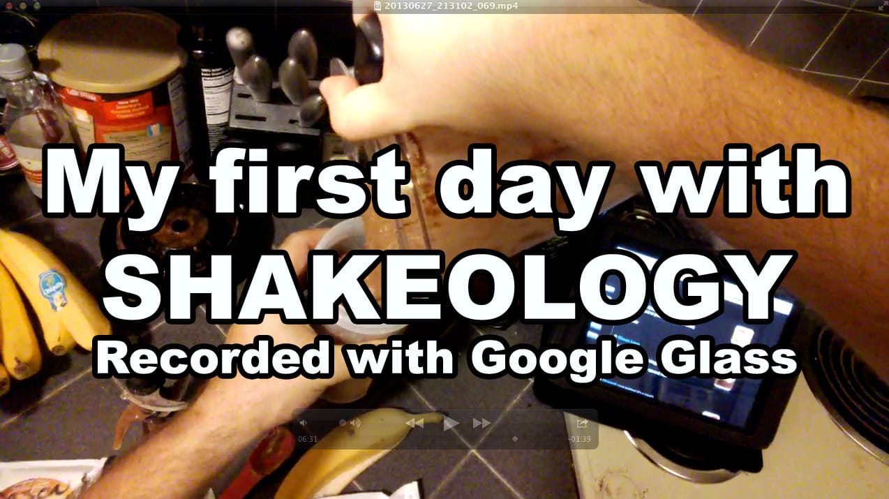 My first time making Shakeology Post image