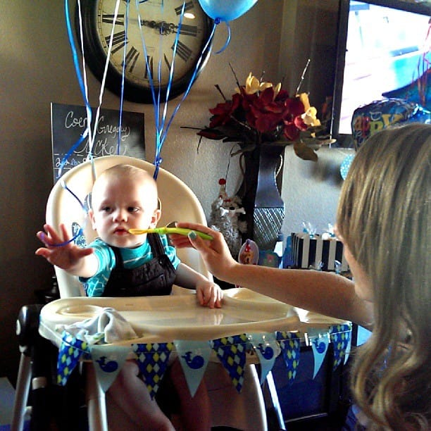 My nephew Coen on his birthday Post image