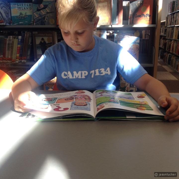 My little bookworm Post image