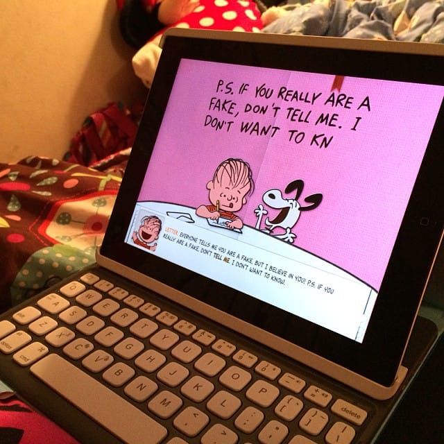 It's that time of year again #greatpumpkin #charliebrown #snoopy #ipad Post image