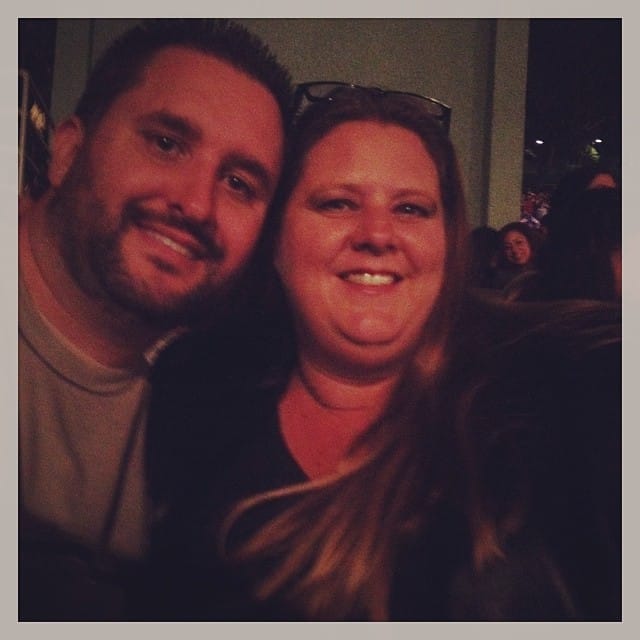 Jen and I at 30 Seconds to Mars Post image