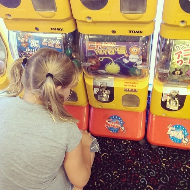 We raided moms car for change. Post image