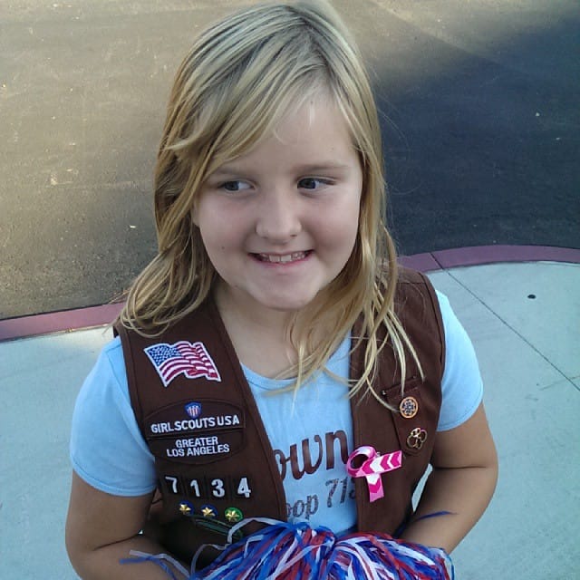 Smiles and patches #girlscouts Post image