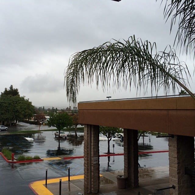 See, it does rain in SoCal. #stormpocalypse2013 Post image
