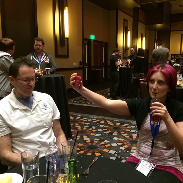 The making of a selfie #officeselfie #pictureception #wcphx Post image