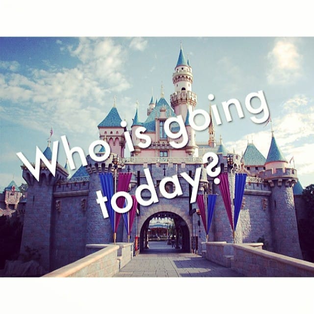 Who is going to #Disneyland today? Post image