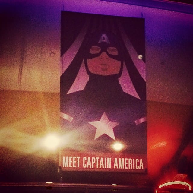 At this hour even Captain America is sleeping Post image