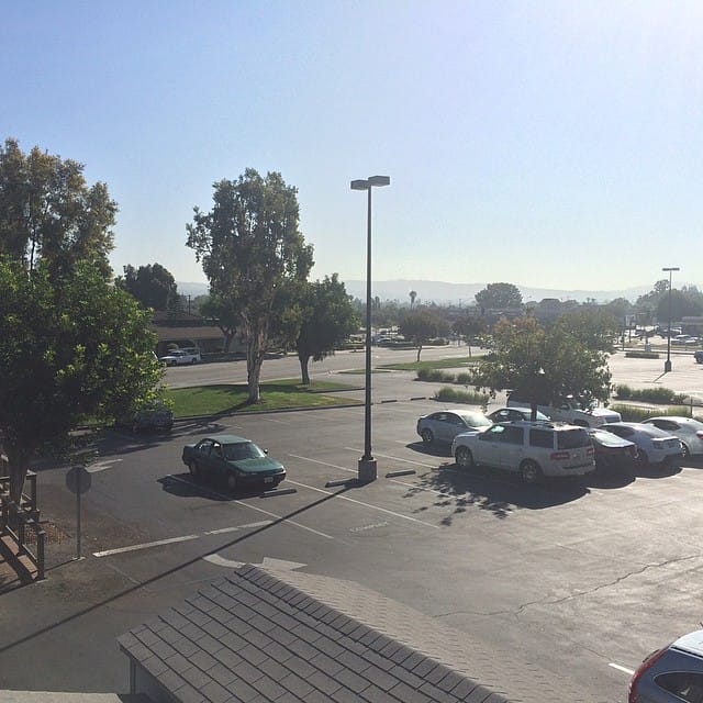 Good morning from hazy #EvFreeFullerton Post image