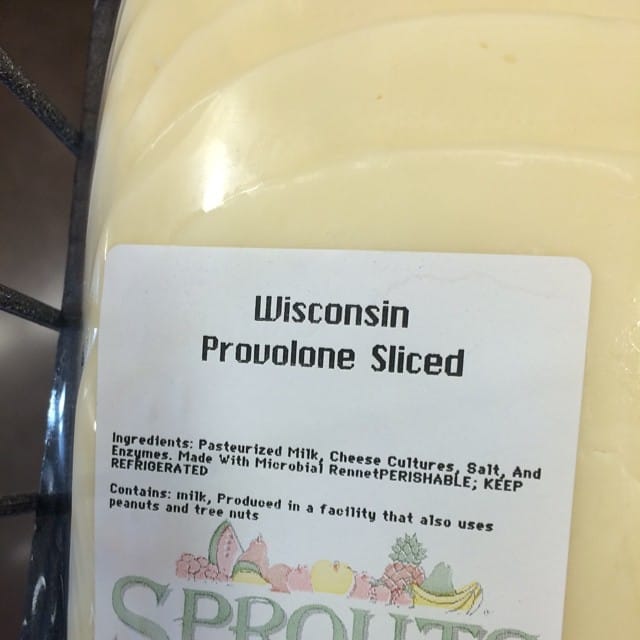 In Wisconsin is it just called Provolone? #cheese Post image