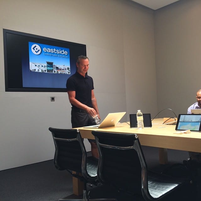 Eastside is speaking about their Mac driven massive screens. Amazing. Post image