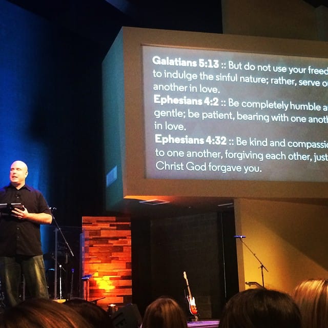 Mike brings it, shares it & teaches about the Christian family @evfreefullerton #church Post image
