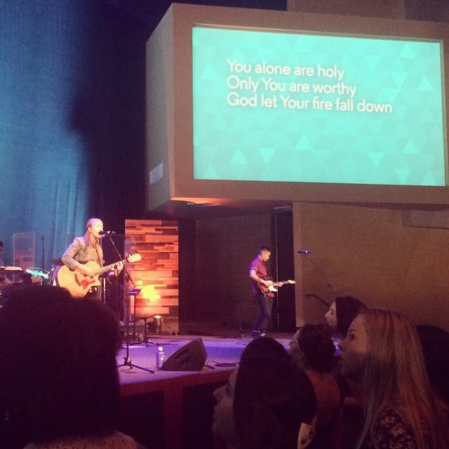 Worshiping @evfreefullerton #church Post image
