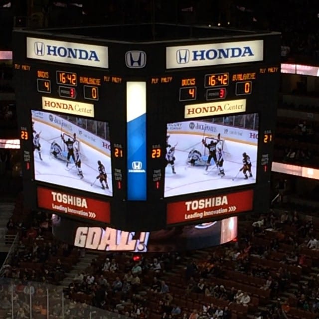 And another goal. 4-0 #ducks #hockey #preseason Post image