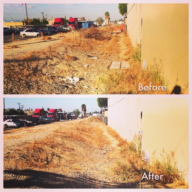Cleaning up a "trail" in Fullerton for #lovefullerton #evfreerooted #evfreefullerton Post image