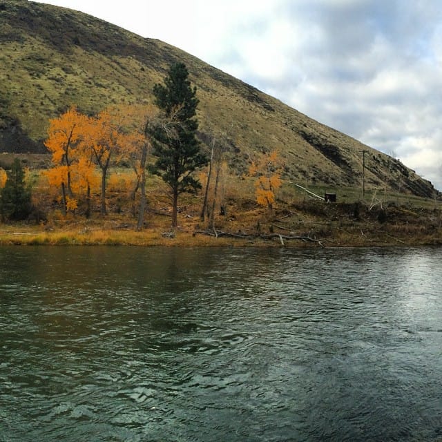 The #salmonriver has taken a few lives each year. It's amazing how such a beautiful thing can take the ones we love so easily. #salmon #idaho Post image