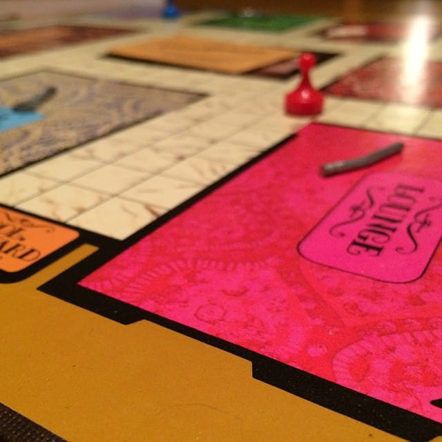 Clue - Col. mustard with a knife in the hall Post image