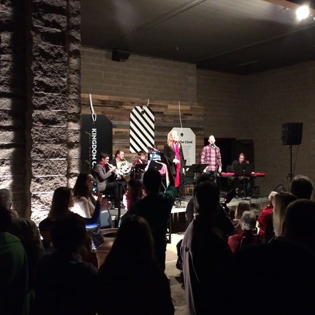 Tree lighting at #evfreefullerton Post image