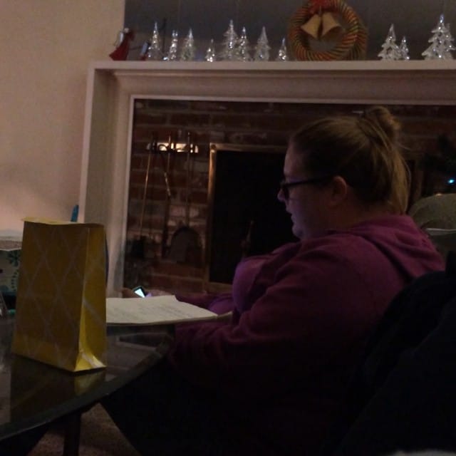 Where having a mini Christmas at @jentucker Grandmas house. Post image