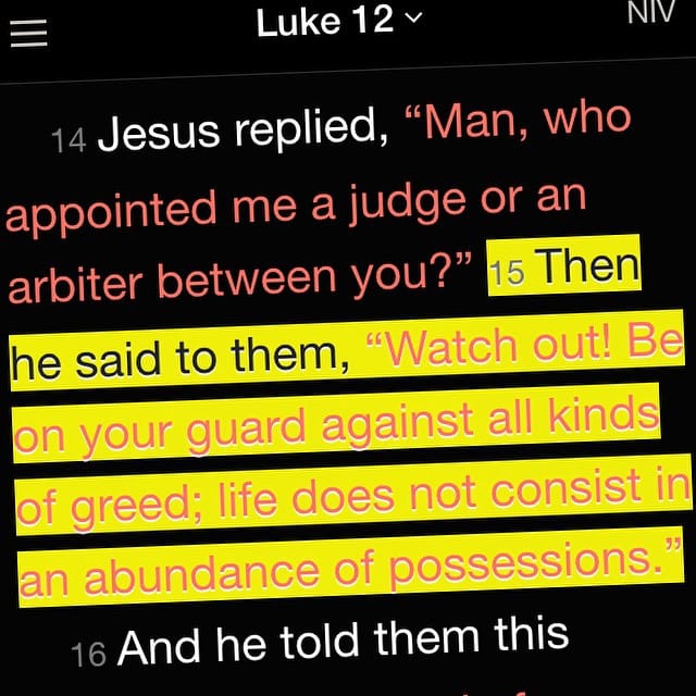 Luke 12:14 #christmas #evfreefullerton Post image