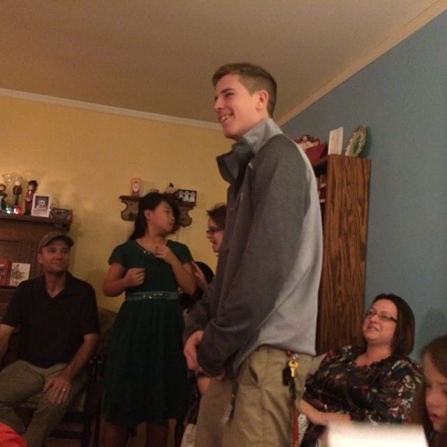 Future Marine rockin the "New Corps" gear. #momscorp #notoldcorp Post image