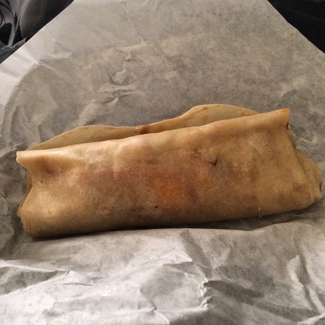 My awesome wife @jentucker brought me a present from Molcasalsa, breakfast burritos!!! Post image