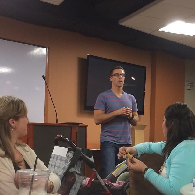 We have @sparkykerr kicking off the Rooted at @evfreefullerton Post image