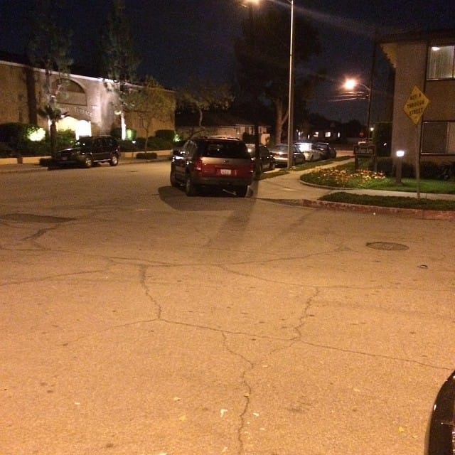 Is it legal to park ON THE STREET CORNER?!? Post image