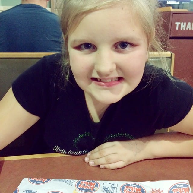 Out with my lil Girl Scout Post image