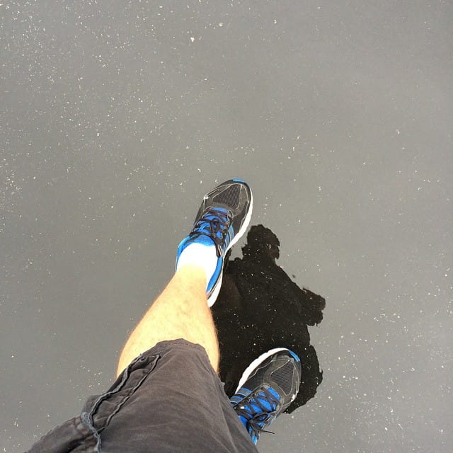 What is this "wet" on the ground? Post image