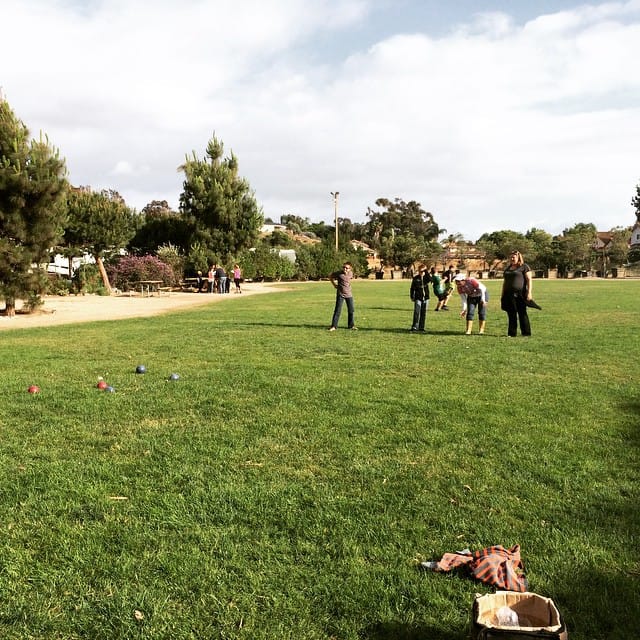 Bocce ball for weekend at Post image