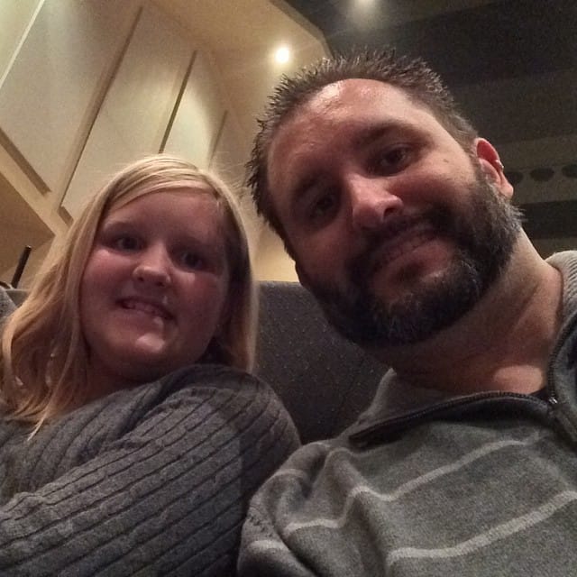 Jess and I getting ready to watch For King and Country Post image