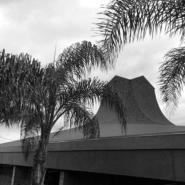 The sky is full of clouds today here at EvFree Fullerton. The south tells one story with bits of blue peeking out here and there the north is just mou Post image