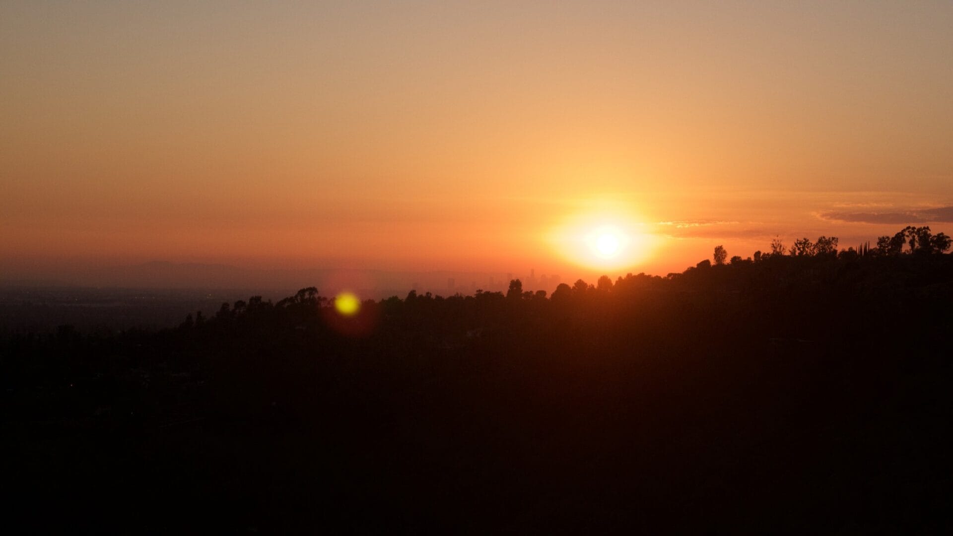 Second sunset timelapse from Arroyo Pescadero Trail Post image