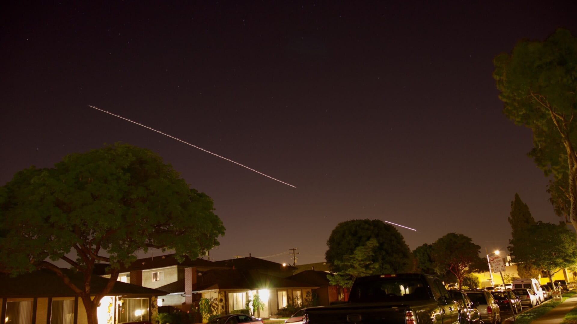 Airplane time lapse and long exposures Post image