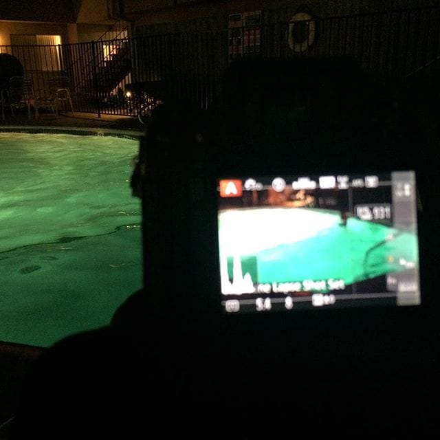 Trying my hand at a night time swim Post image