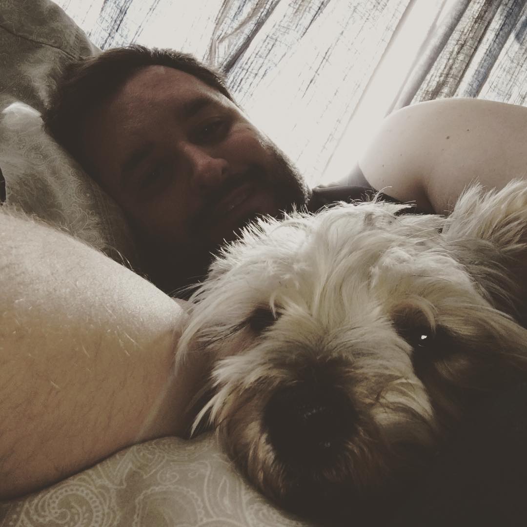 Waking up with this scruffy next to me Post image