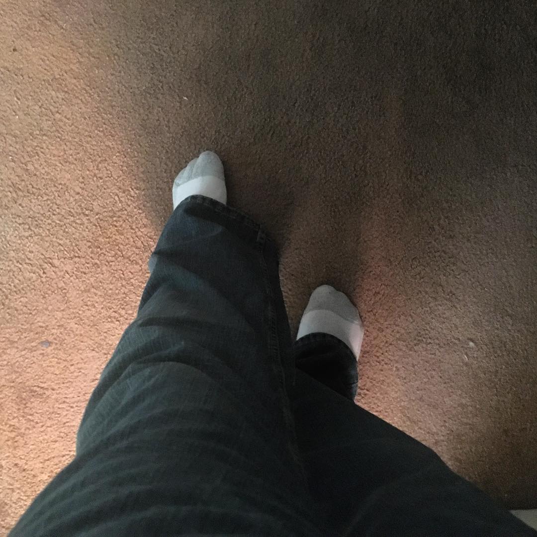 The day has come, I'm wearing jeans! It's not "cold" or anything 63° just cooler than it has been... until the middle of the week when we're back up  Post image