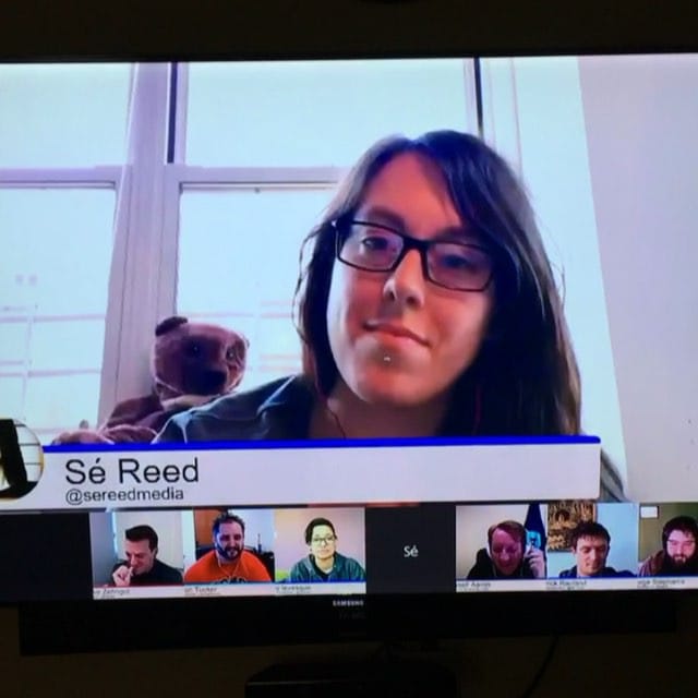 Watching @WPwatercooler off of my AppleTV in my living room. We recapped on wpwatercooler.com this episode. Post image