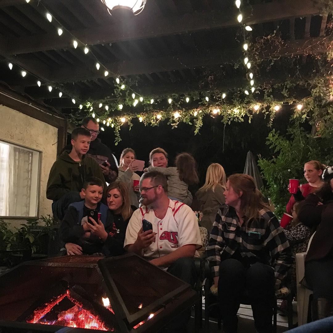 Fun time partying with our friends. It's 12:01 time to go home Post image