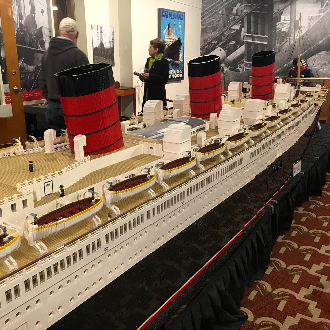 made out of at the Queen Mary in Long Beach Post image