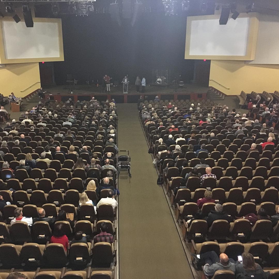 Running on backup power here at church Post image