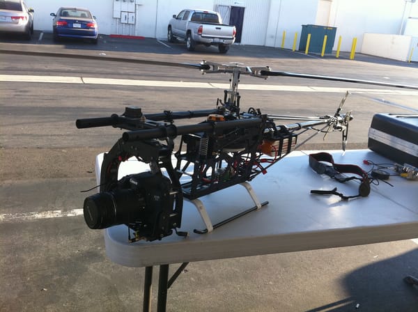 Streaming video from a RC Helicopter onto UStream.tv