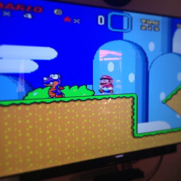 Super Mario!! #raspberrypi