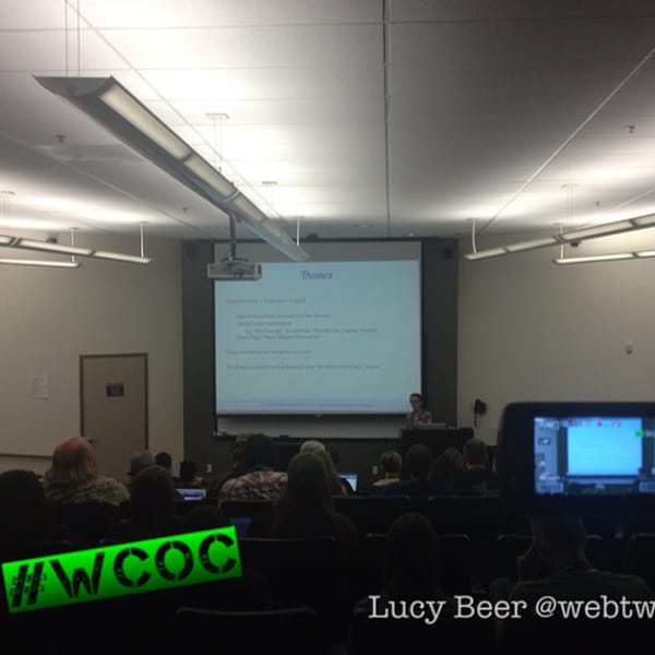 Lucy dropping the science on the n0obs #wcoc